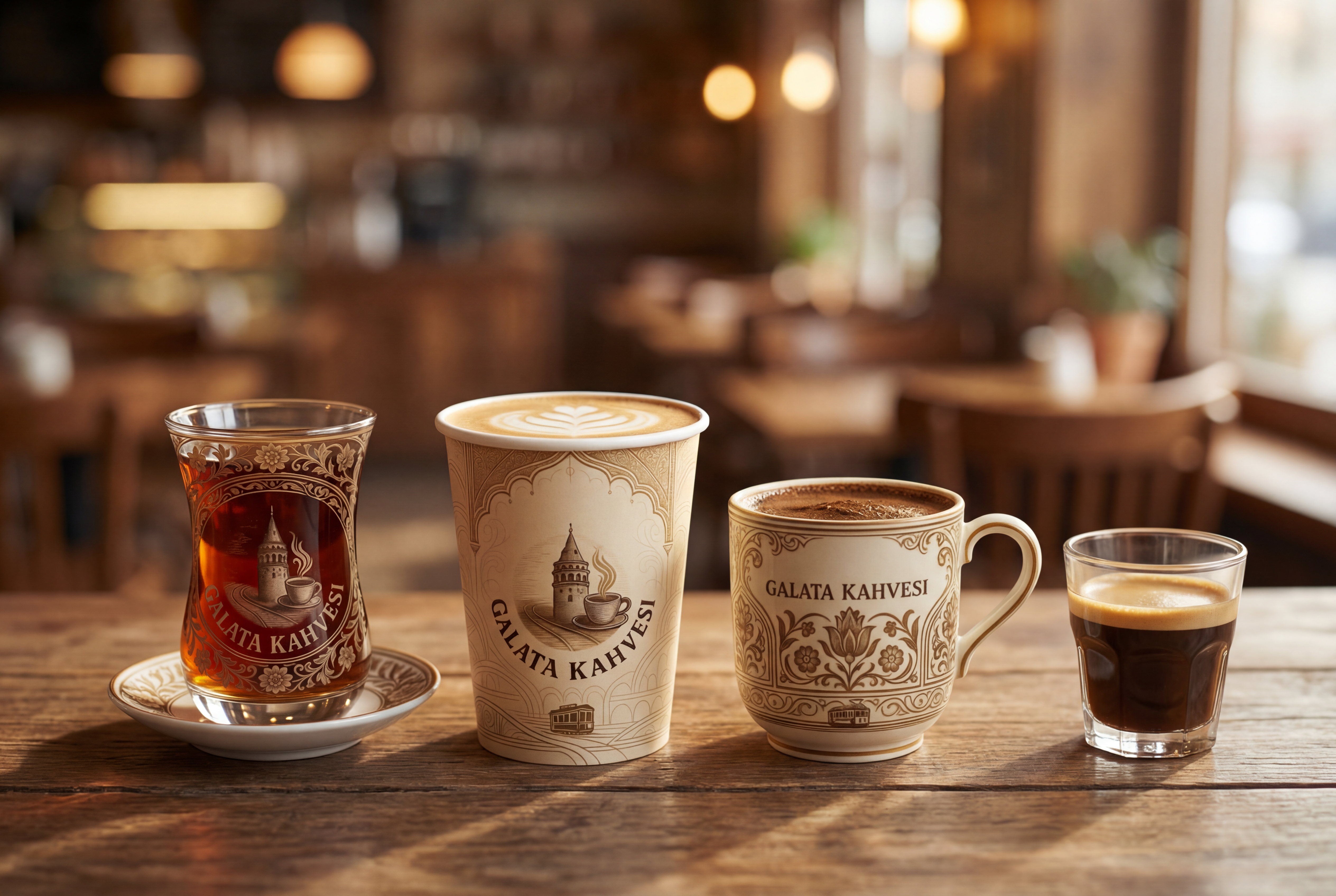 Özel içecek seçkileri – Galata Kahvesi